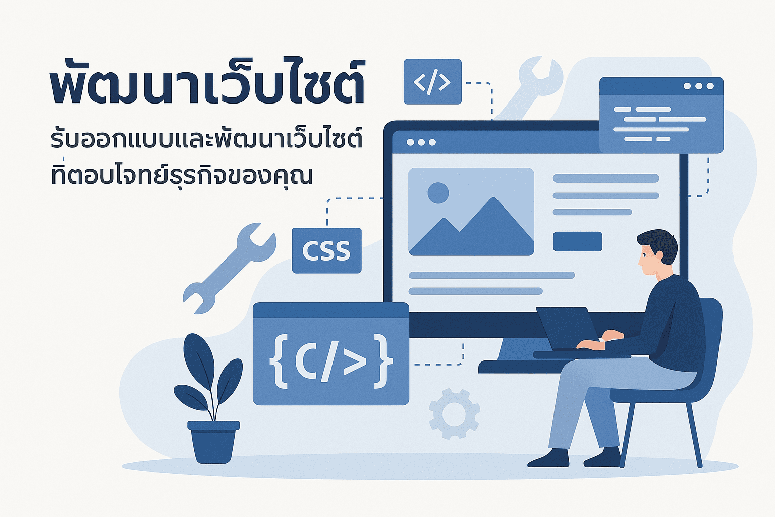 พัฒนาเว็บไซต์