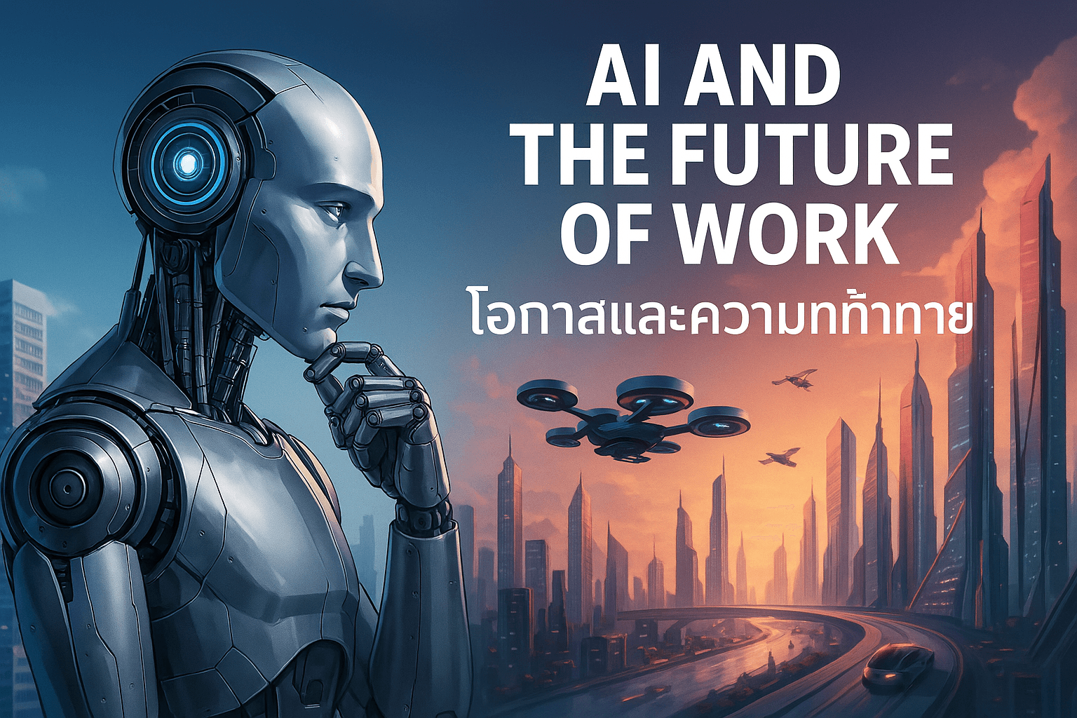 AI และการเปลี่ยนแปลงอนาคตของการทำงาน: โอกาสและความท้าทาย